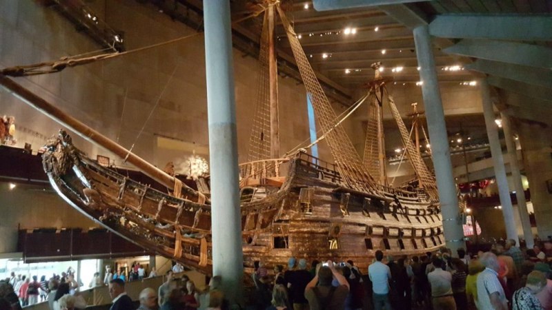 Inside Vasa Museum Inside Vasa Museum