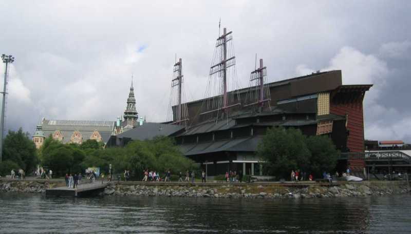 View of the Vasa Museum View of the Vasa Museum